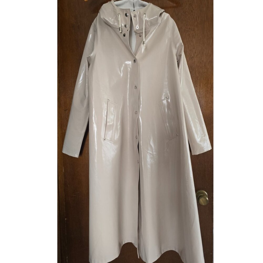 SALE UNTIL 4/20 Stutterheim XXXS Mosebacke Long Opal raincoat